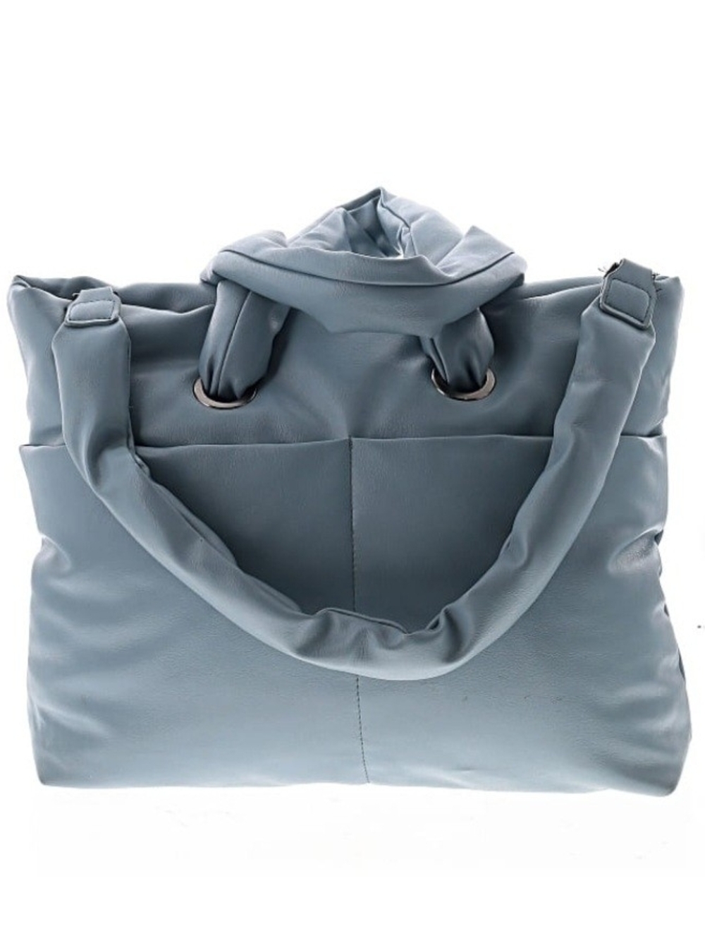 RACHEL Rachel Roy Dusty Blue Quilted-Style Tote